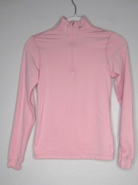 Nike FIT pink quarter zip sweatshirt - Size Small